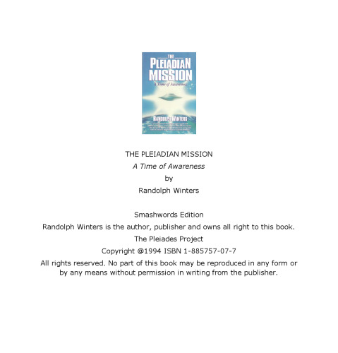 The Pleiadian Mission: A Time of Awareness