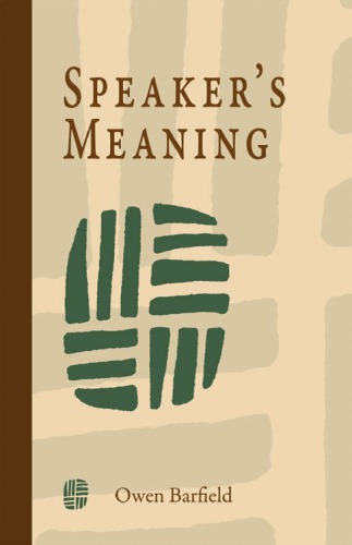 Speaker's meaning
