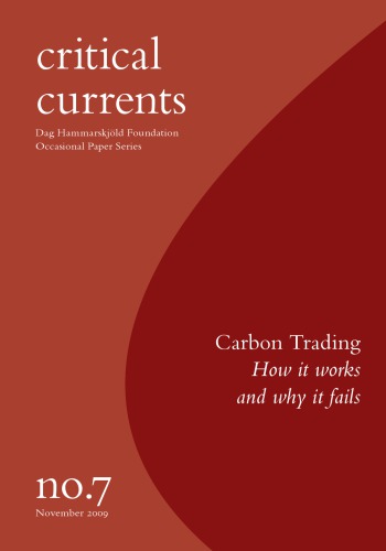 Carbon trading : how it works and why it fails