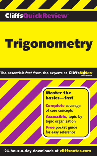 CliffsQuickReview Trigonometry