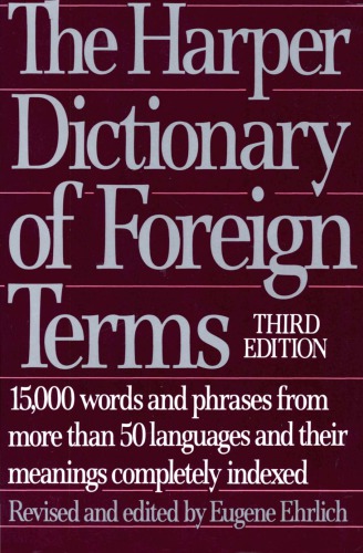 The Harper Dictionary of Foreign Terms