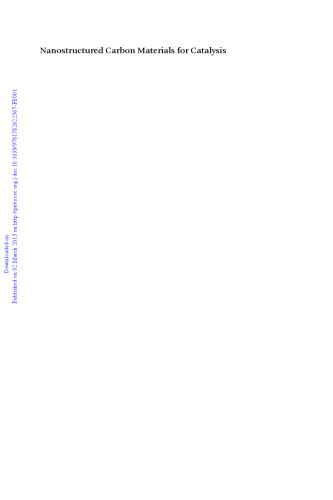 Nanostructured carbon materials for catalysis