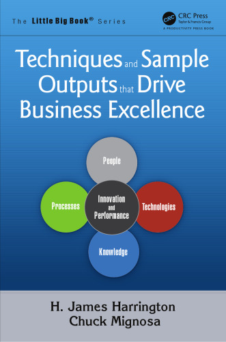 Techniques and Sample Outputs that Drive Business Excellence