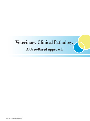 Veterinary Clinical Pathology: Self-Assessment Color Review