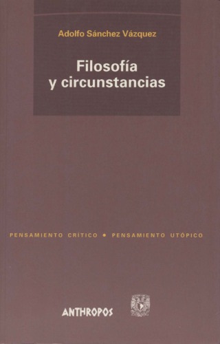 Filosofía y Circunstancias
