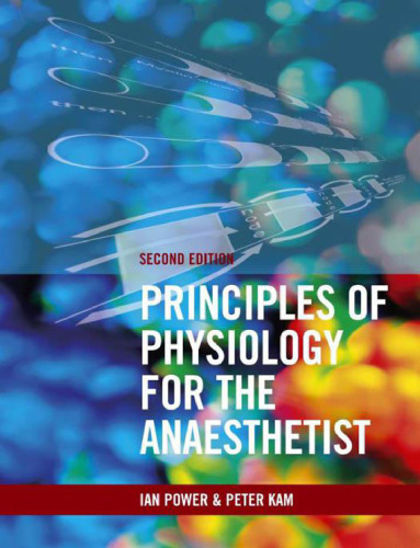 Principles of physiology for the anaesthetist