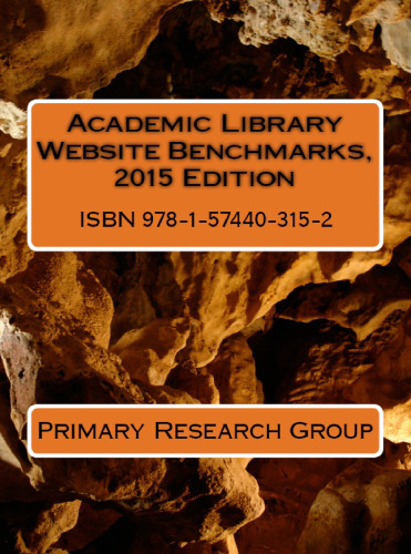 Academic Library Website Benchmarks