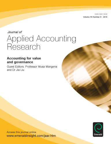 Accounting for Value and Governance
