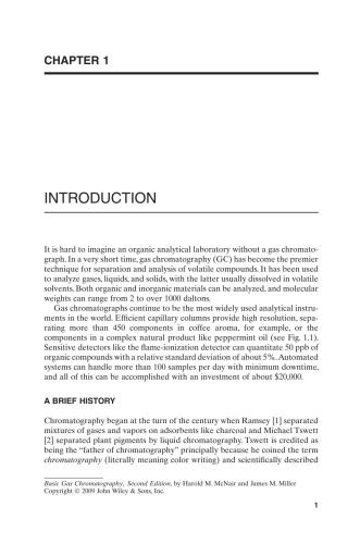 Basic Gas Chromatography
