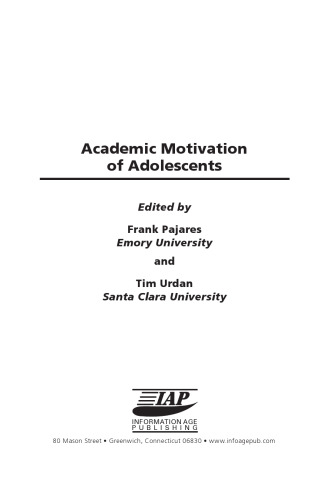 Academic Motivation of Adolescents