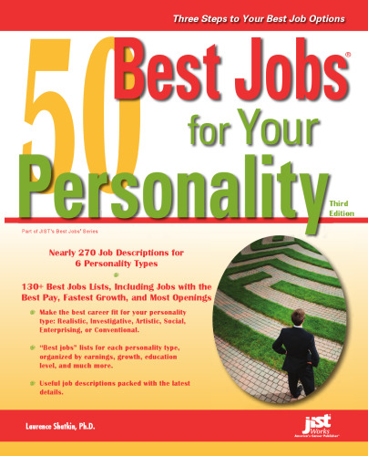 50 Best Jobs for Your Personality, 3E