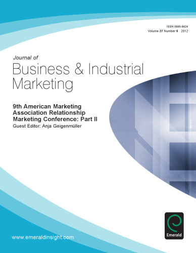 9th American Marketing Association Relationship Marketing Conference, Part II