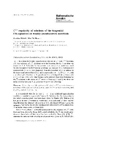 C^(inf)-regularity of solutions of the tangential CR-equations on weakly pseudoconvex manifolds