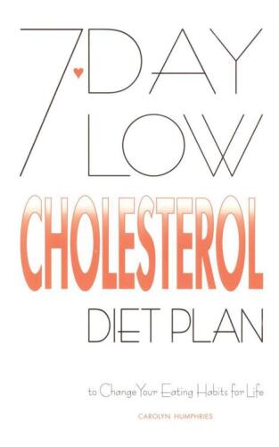 7-Day Low Cholesterol Diet Plan