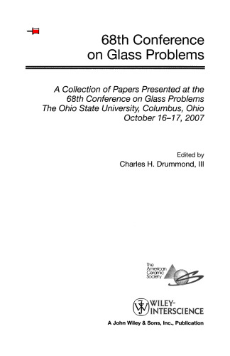 68th Conference on Glass Problems