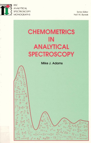 Chemometrics in Analytical Spectroscopy