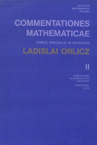 Commentationes mathematicae 2