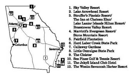 Golf Resorts in Georgia. Where to Play & Where to Stay