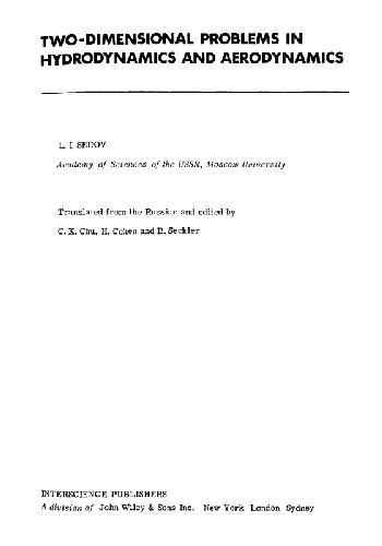 Two-dimensional problems in hydrodynamics and aerodynamics