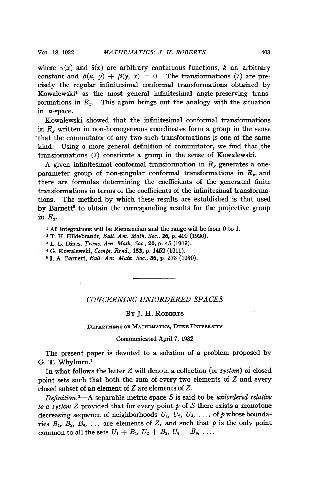 Concerning Uniordered Spaces