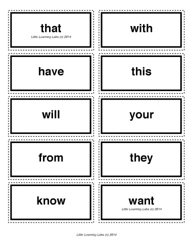 4-letter vocabulary spelling sight words cards for prek primary kindergarten