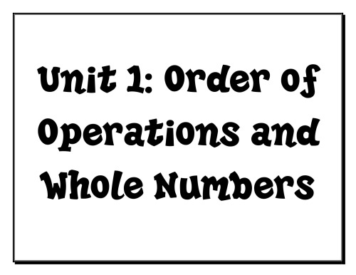 5th Grade Common Core Math Essential Questions