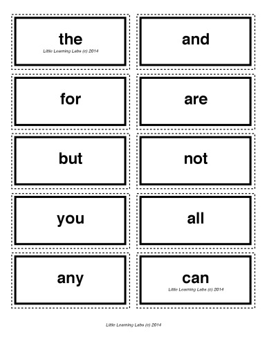 3-letter vocabulary spelling sight words cards for prek primary kindergarten