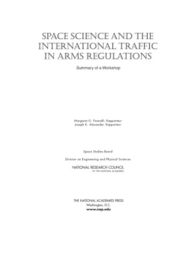 Space Science and the International Traffic in Arms Regulations: Summary of a Workshop
