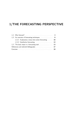 Forecasting: Methods and Applications