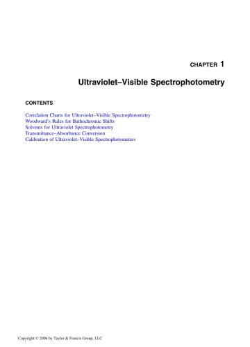 CRC Handbook of Fundamental Spectroscopic Correlation Charts