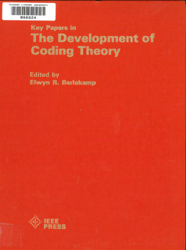 Key papers in the development of coding theory