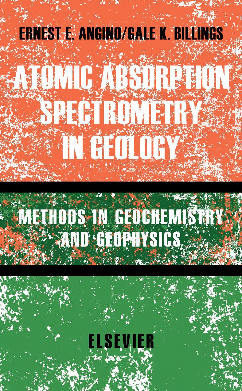 Atomic Absorption Spectrometry in Geology