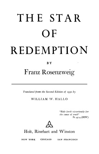 The Star of Redemption