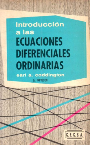 Introducción a las ecuaciones diferenciales ordinarias