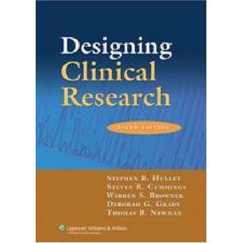 Designing Clinical Research 