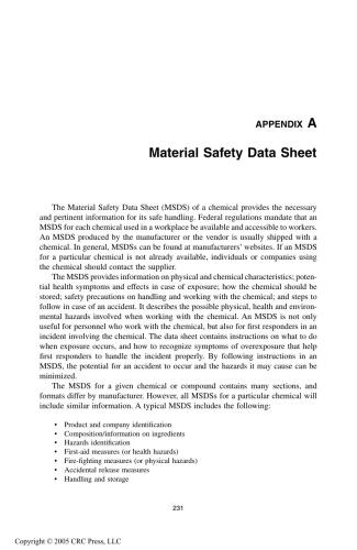 Detection Technologies for Chemical Warfare Agents and Toxic Vapors