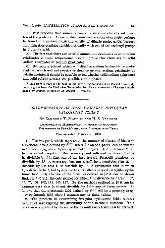Determination of Some Properly Irregular Cyclotomic Fields