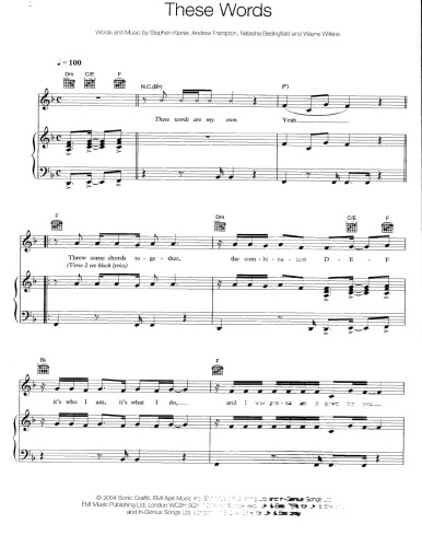 Unwritten (Songbook)