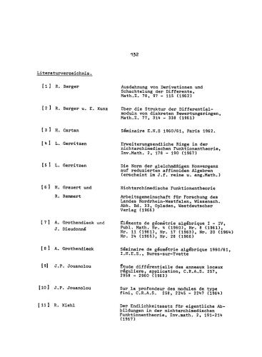 Differentialrechnung in der analytischen Geometrie