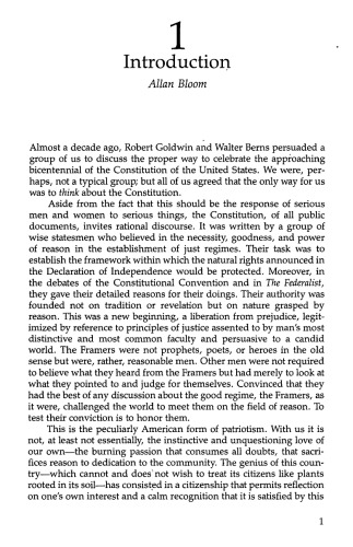 Political Philosophy & the US Constitution