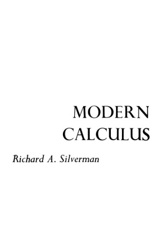 Modern Calculus and Analytic Geometry
