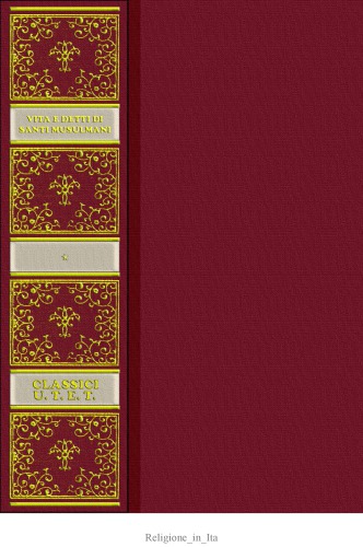 Vita e detti di santi musulmani