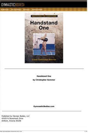 Handstand One