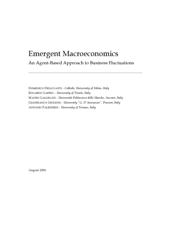 Emergent Macroeconomics