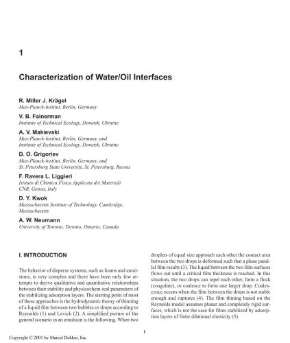 Encyclopedic Handbook of Emulsion Technology