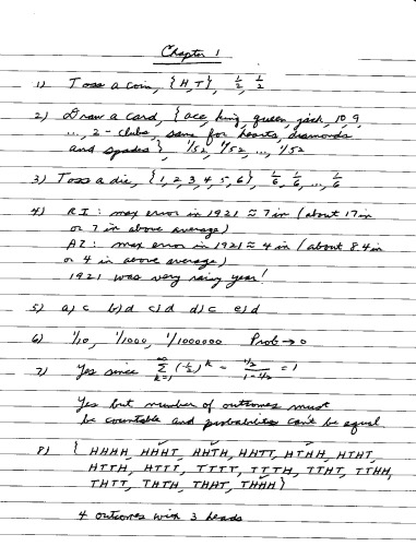 Intuitive Probability and Random Processes using MATLAB (solution manual)