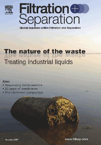 [Magazine] Filtration+Separation. 2007. November