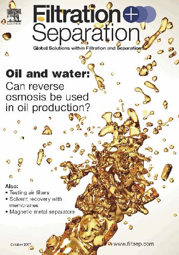 [Magazine] Filtration+Separation. 2007. October