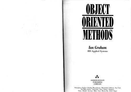 Object Oriented Methods