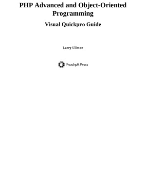 PHP Advanced and Object-Oriented Programming 3rd Edition  